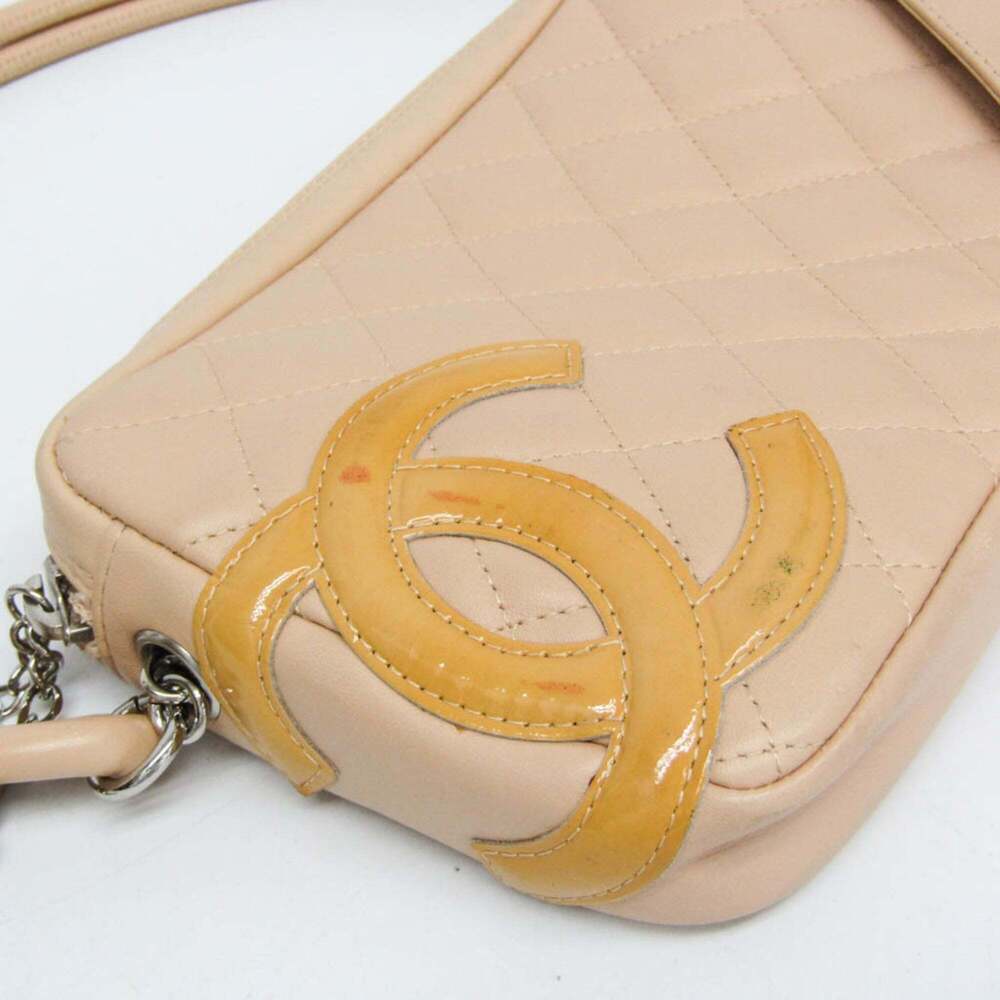CHANEL Cream Leather Pouch - Picture 6 of 15